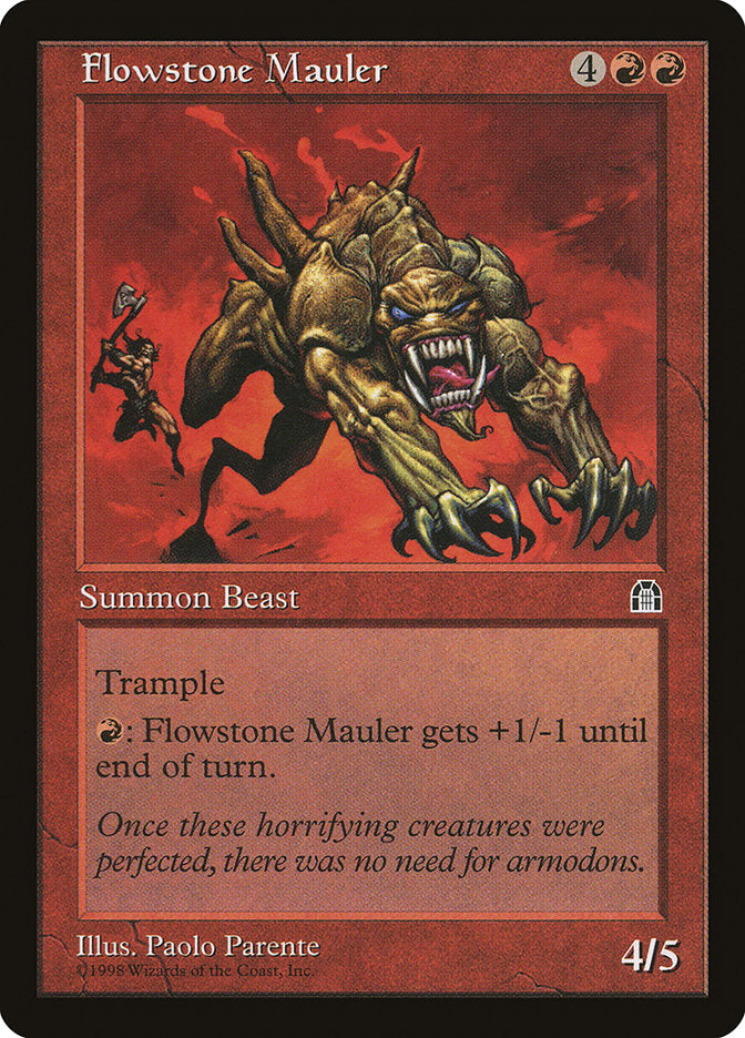 Flowstone Mauler [Stronghold] | D20 Games