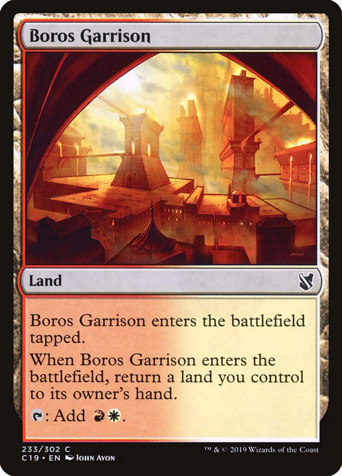Boros Garrison [Commander 2019] | D20 Games
