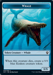 Beast (010) // Whale Token [Commander 2021 Tokens] | D20 Games