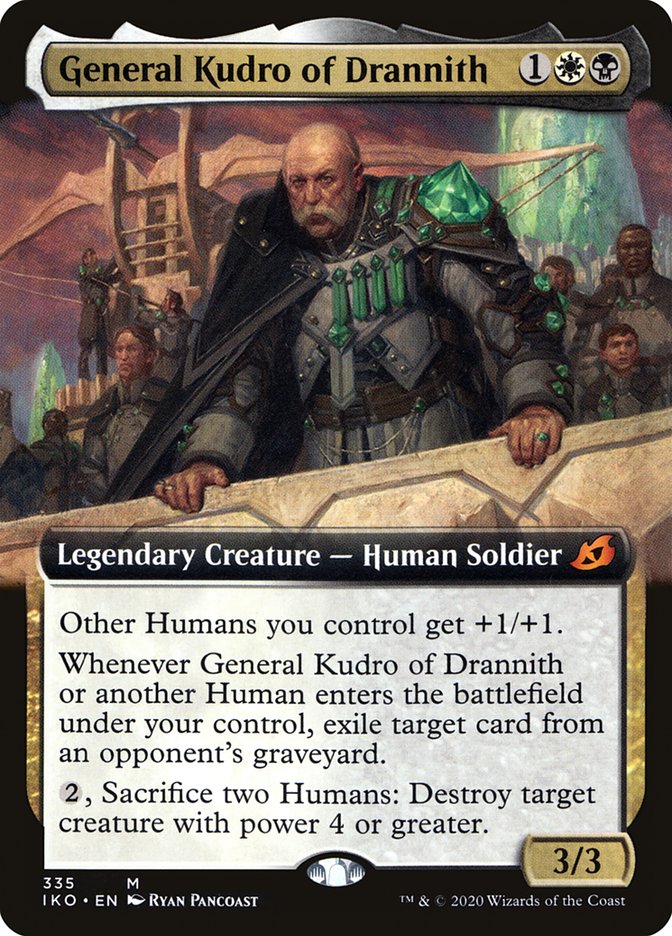 General Kudro of Drannith (Extended Art) [Ikoria: Lair of Behemoths] | D20 Games