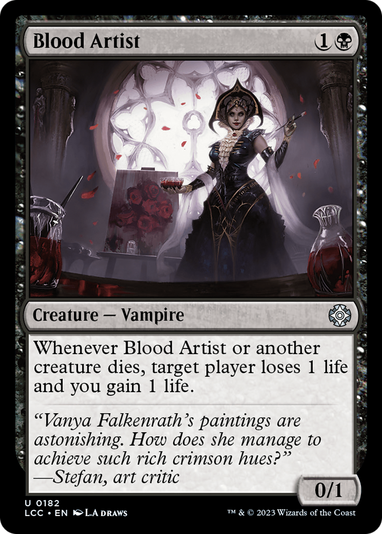 Blood Artist [The Lost Caverns of Ixalan Commander] | D20 Games