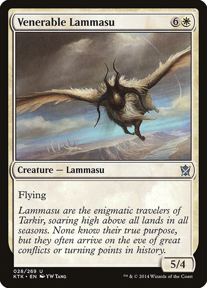 Venerable Lammasu [Khans of Tarkir] | D20 Games