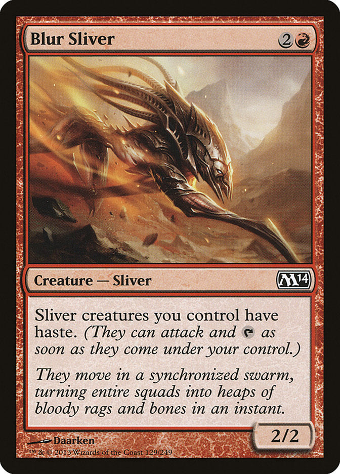 Blur Sliver [Magic 2014] | D20 Games