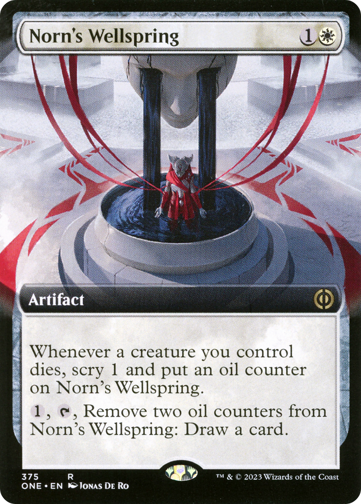 Norn's Wellspring (Extended Art) [Phyrexia: All Will Be One] | D20 Games