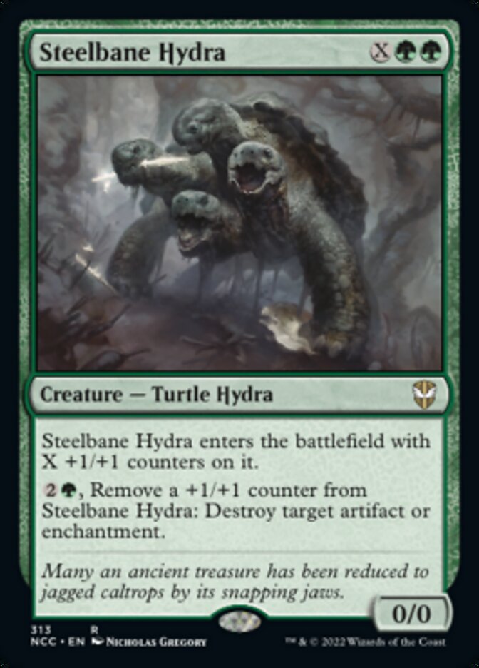 Steelbane Hydra [Streets of New Capenna Commander] | D20 Games