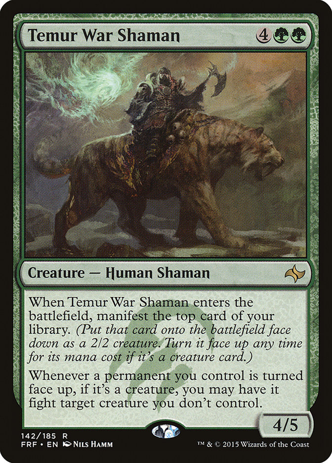 Temur War Shaman [Fate Reforged] | D20 Games