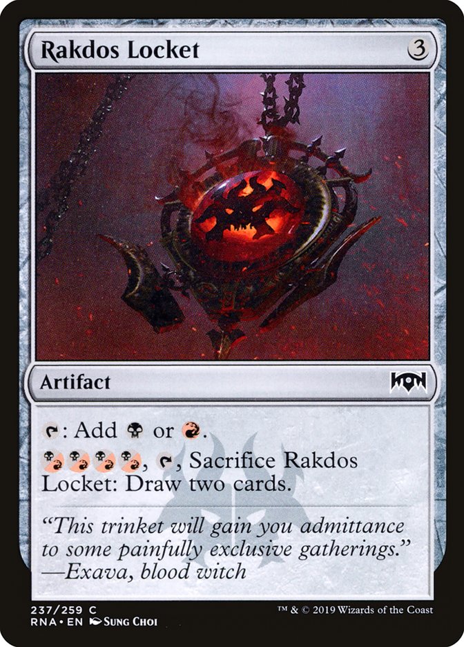 Rakdos Locket [Ravnica Allegiance] | D20 Games