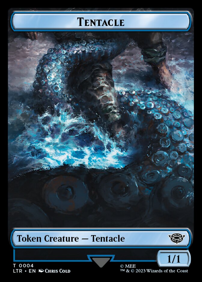 Tentacle Token [The Lord of the Rings: Tales of Middle-Earth Tokens] | D20 Games