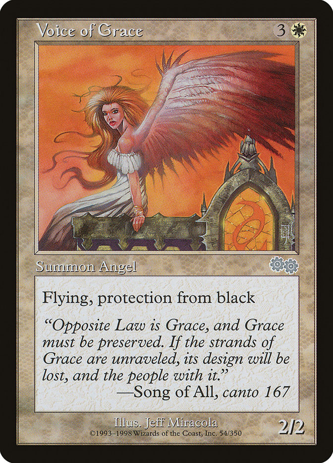 Voice of Grace [Urza's Saga] | D20 Games