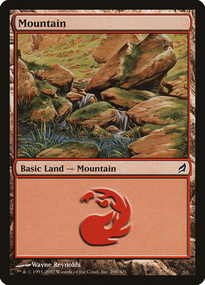 Mountain (296) [Lorwyn] | D20 Games