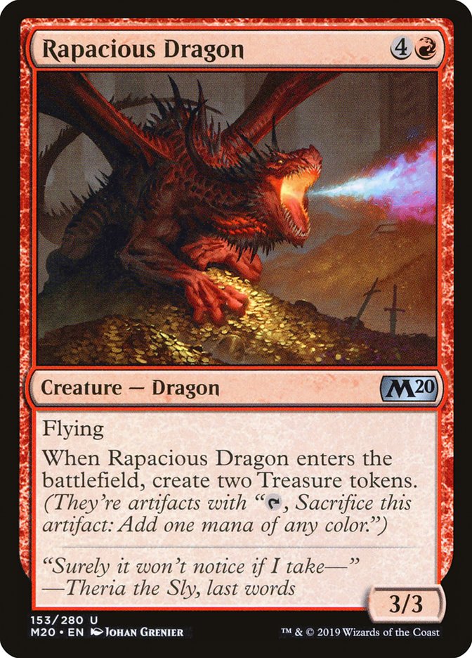 Rapacious Dragon [Core Set 2020] | D20 Games