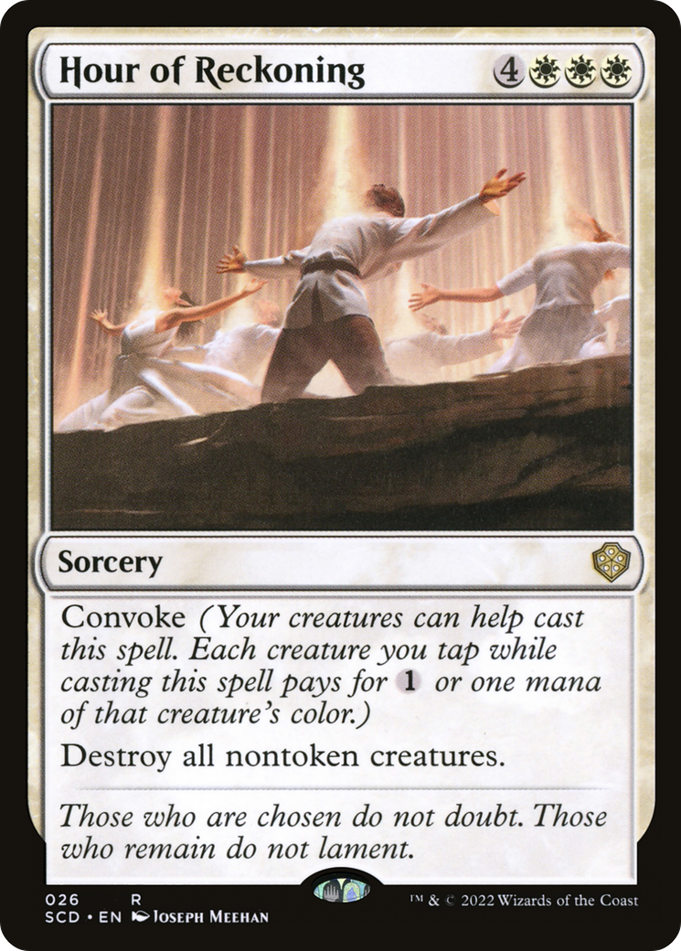 Hour of Reckoning [Starter Commander Decks] | D20 Games