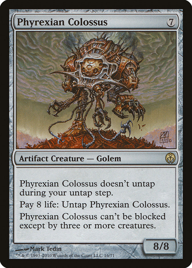 Phyrexian Colossus [Duel Decks: Phyrexia vs. the Coalition] | D20 Games