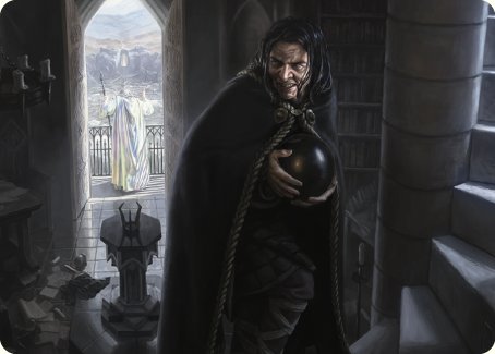 Grima, Saruman's Footman Art Card [The Lord of the Rings: Tales of Middle-earth Art Series] | D20 Games