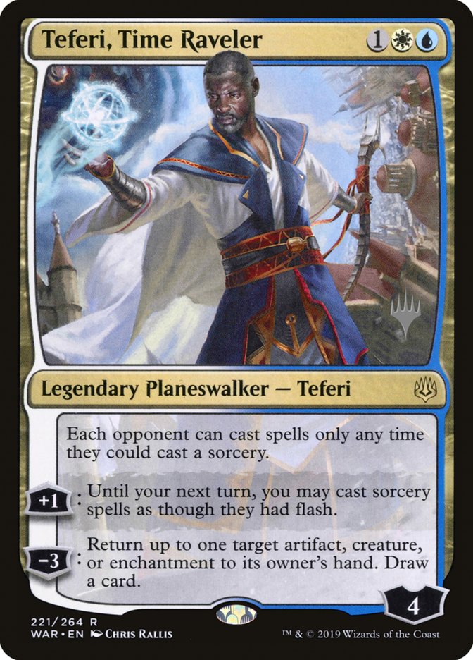 Teferi, Time Raveler (Promo Pack) [War of the Spark Promos] | D20 Games