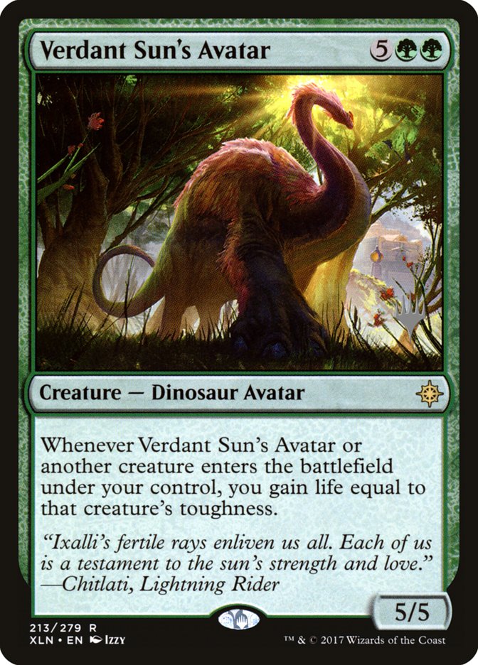 Verdant Sun's Avatar (Promo Pack) [Ixalan Promos] | D20 Games