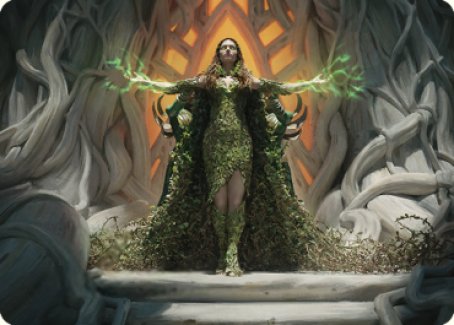 Titania, Voice of Gaea Art Card [The Brothers' War Art Series] | D20 Games