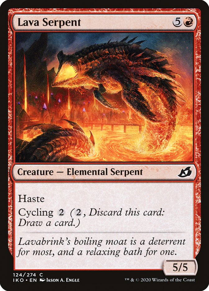 Lava Serpent [Ikoria: Lair of Behemoths] | D20 Games