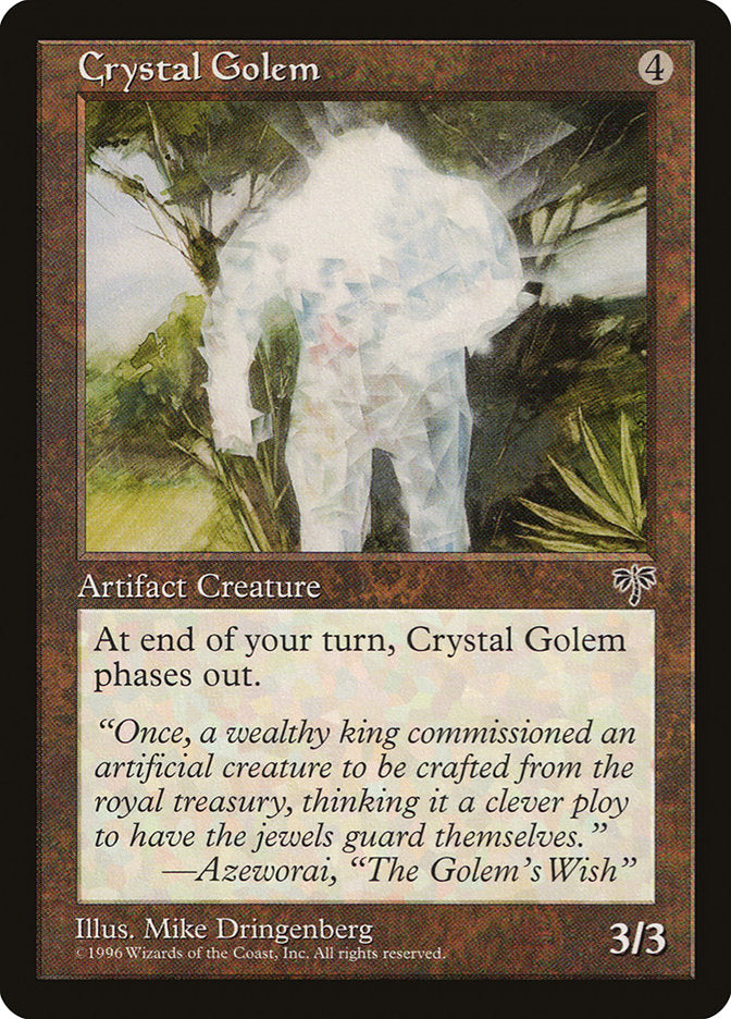 Crystal Golem [Mirage] | D20 Games