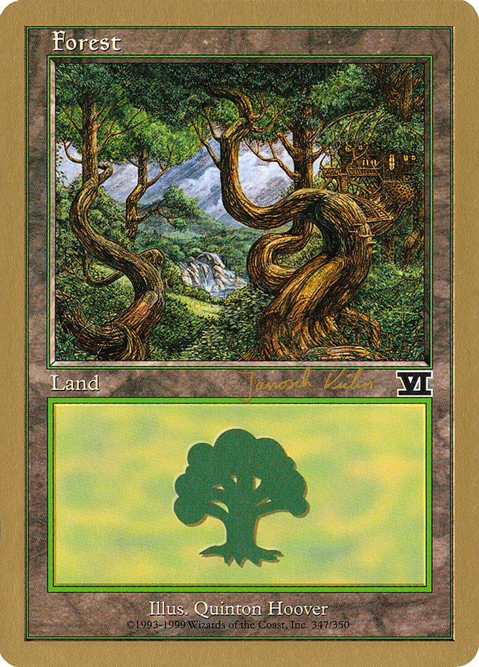 Forest (jk347) (Janosch Kuhn) [World Championship Decks 2000] | D20 Games