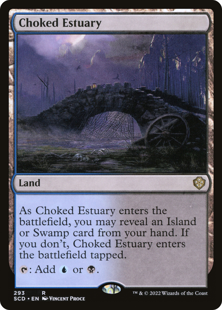 Choked Estuary [Starter Commander Decks] | D20 Games