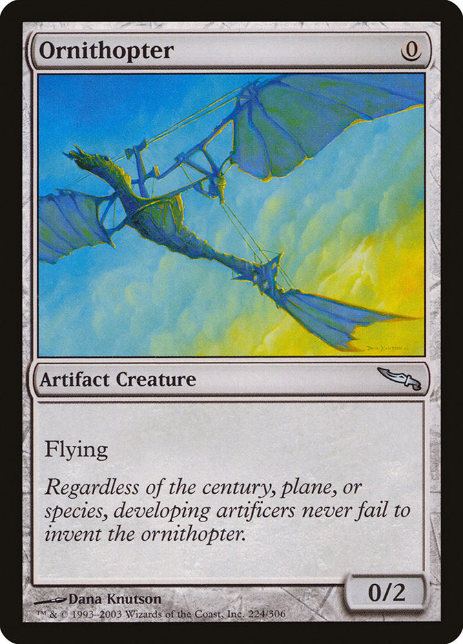 Ornithopter [Mirrodin] | D20 Games
