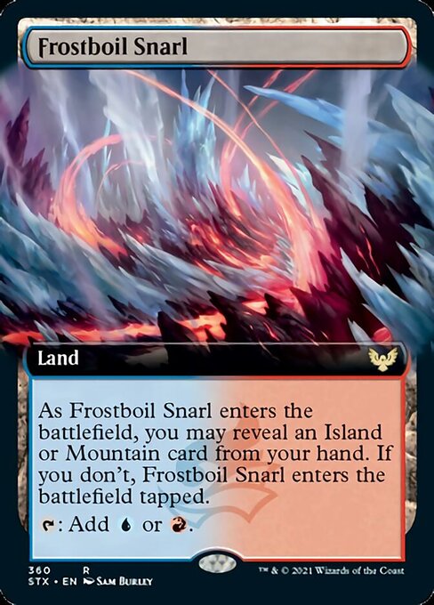 Frostboil Snarl (Extended) [Strixhaven: School of Mages] | D20 Games