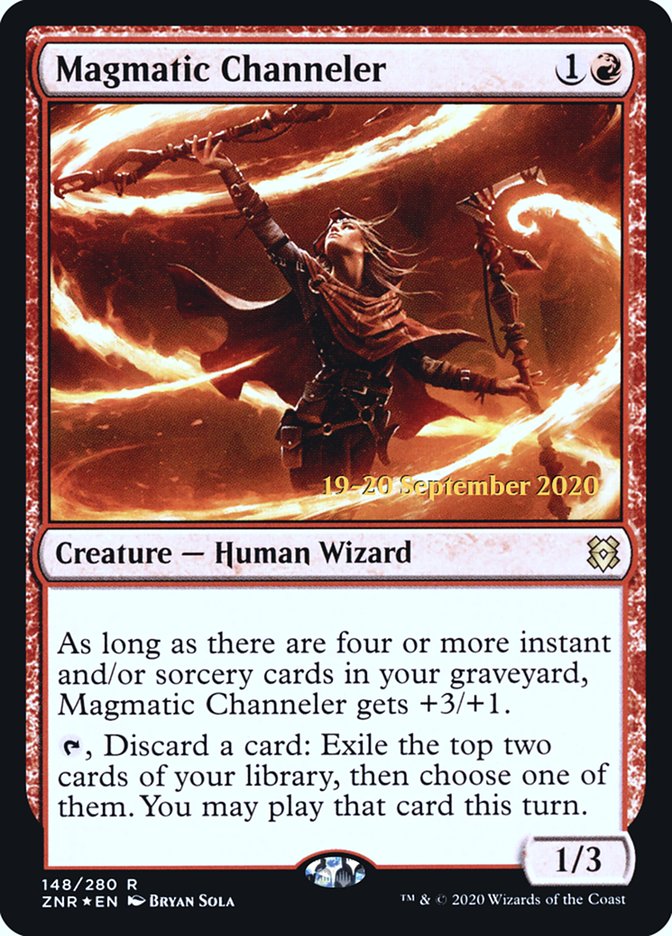 Magmatic Channeler [Zendikar Rising Prerelease Promos] | D20 Games