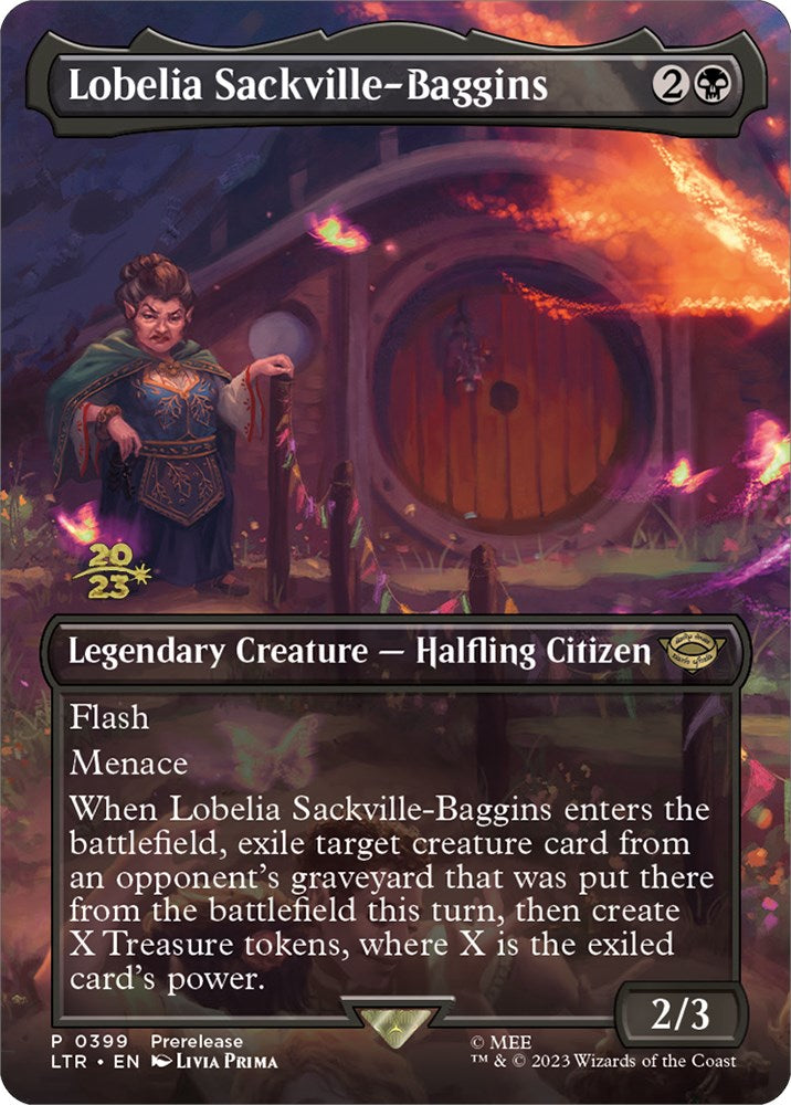 Lobelia Sackville-Baggins (399) [The Lord of the Rings: Tales of Middle-Earth Prerelease Promos] | D20 Games