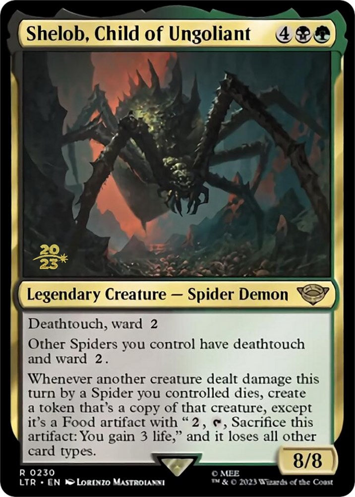 Shelob, Child of Ungoliant [The Lord of the Rings: Tales of Middle-Earth Prerelease Promos] | D20 Games