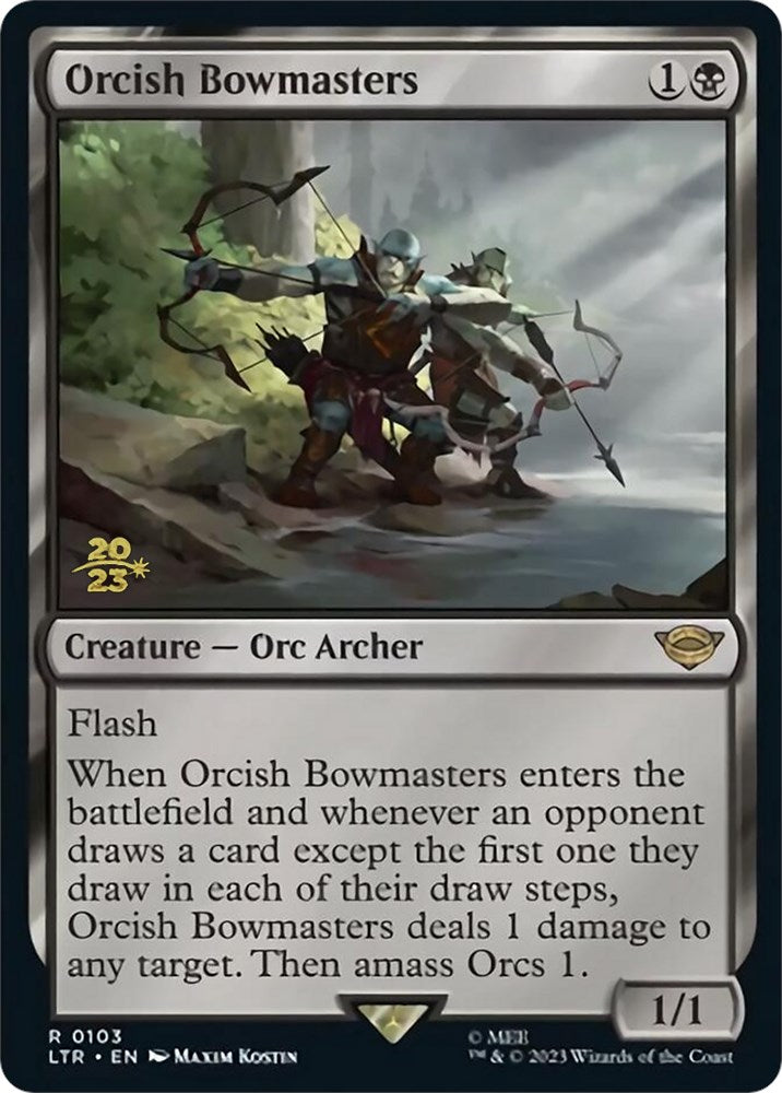 Orcish Bowmasters [The Lord of the Rings: Tales of Middle-Earth Prerelease Promos] | D20 Games