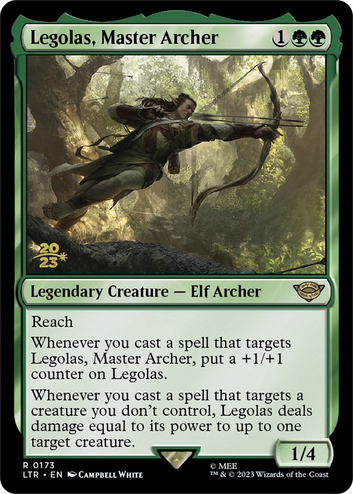 Legolas, Master Archer [The Lord of the Rings: Tales of Middle-Earth Prerelease Promos] | D20 Games