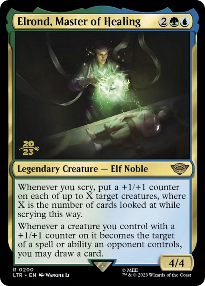 Elrond, Master of Healing [The Lord of the Rings: Tales of Middle-Earth Prerelease Promos] | D20 Games