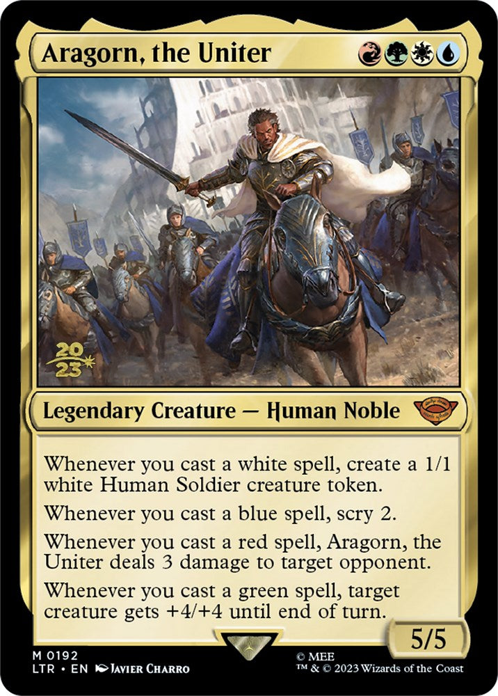 Aragorn, the Uniter [The Lord of the Rings: Tales of Middle-Earth Prerelease Promos] | D20 Games