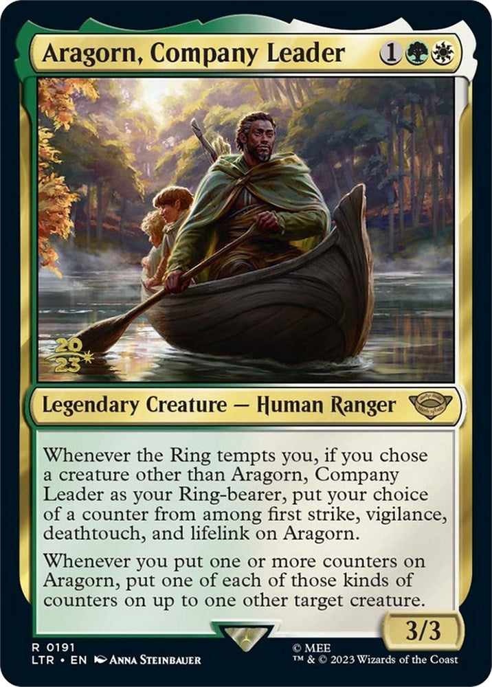 Aragorn, Company Leader [The Lord of the Rings: Tales of Middle-Earth Prerelease Promos] | D20 Games