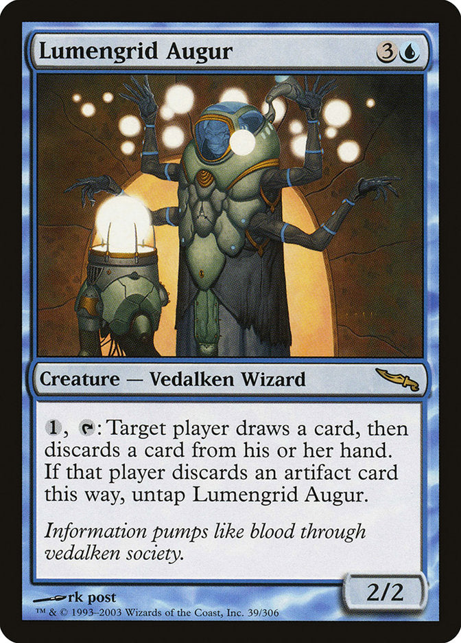 Lumengrid Augur [Mirrodin] | D20 Games