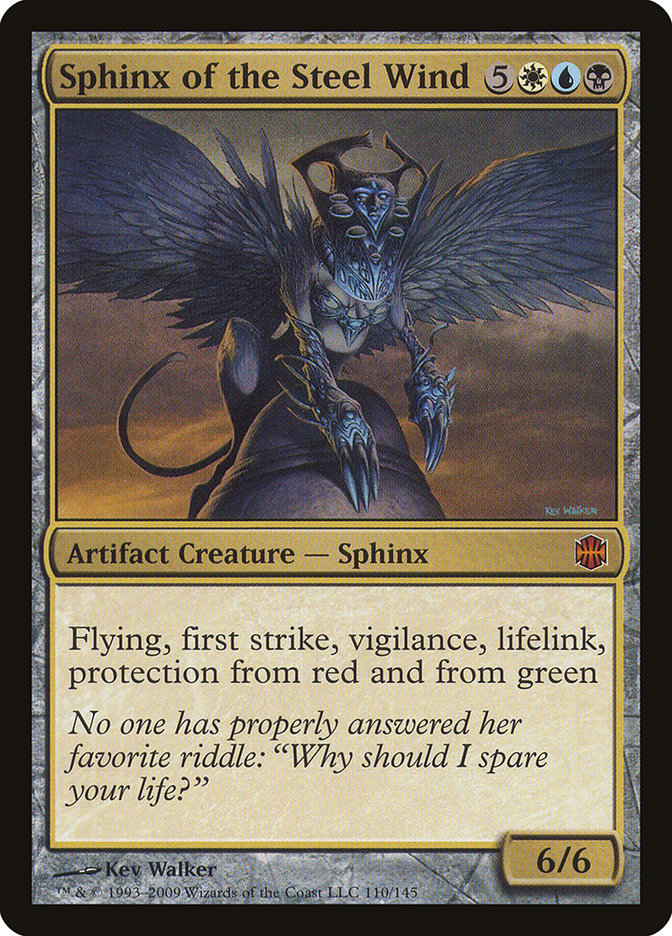 Sphinx of the Steel Wind [Alara Reborn] | D20 Games