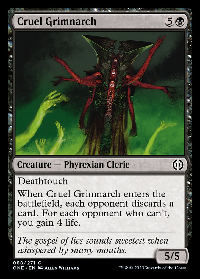 Cruel Grimnarch [Phyrexia: All Will Be One] | D20 Games