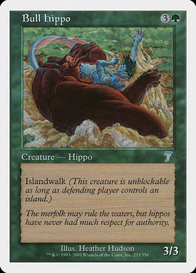 Bull Hippo [Seventh Edition] | D20 Games