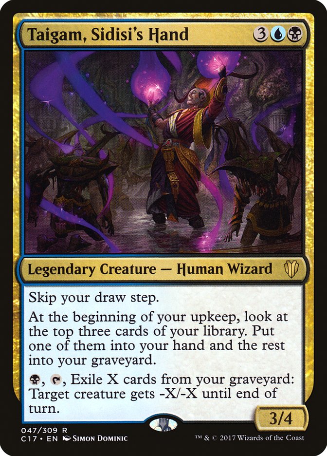 Taigam, Sidisi's Hand [Commander 2017] | D20 Games
