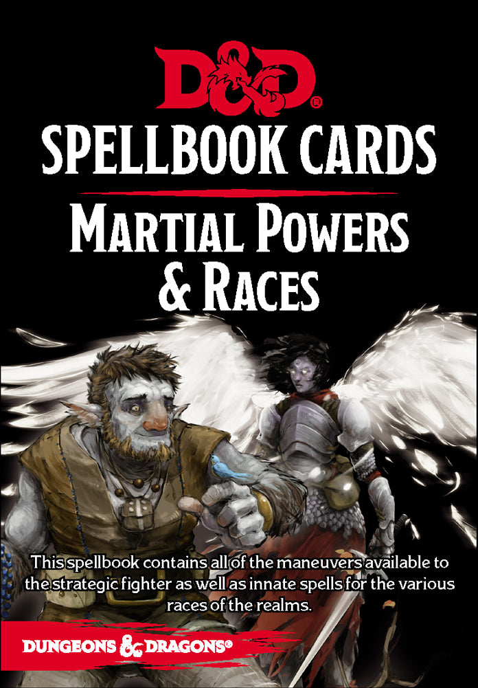 Dungeons and Dragons: Spellbook Cards - Martial Deck | D20 Games