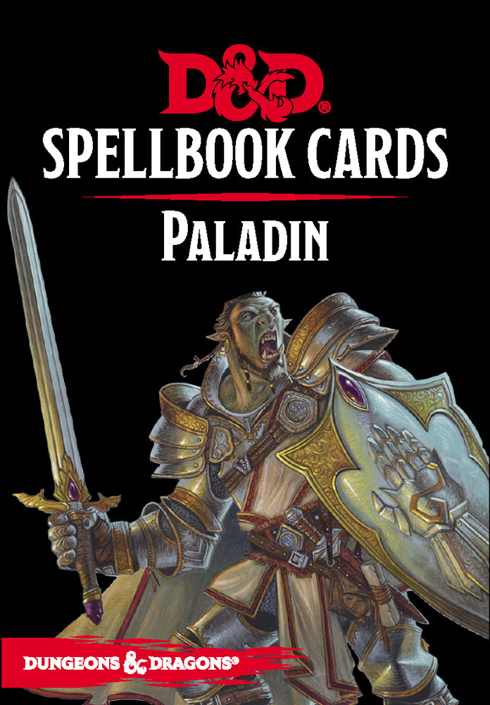 Dungeons and Dragons: Spellbook Cards - Paladin Deck | D20 Games