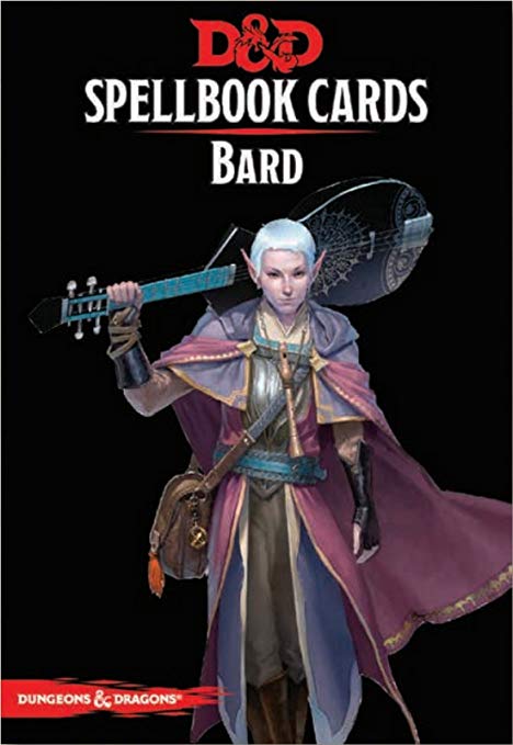 Dungeons and Dragons: Spellbook Cards - Bard Deck | D20 Games