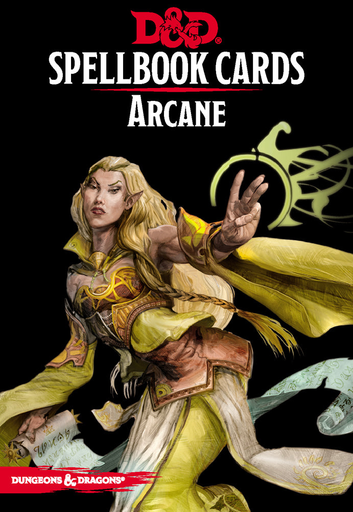 Dungeons and Dragons RPG: Spellbook Cards - Arcane Deck (253 cards) | D20 Games