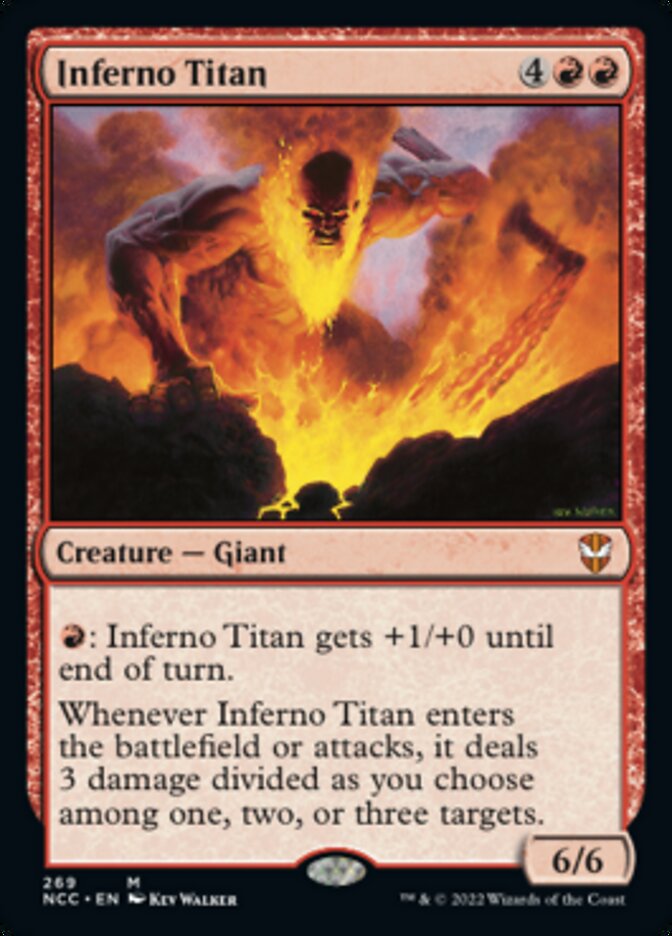 Inferno Titan [Streets of New Capenna Commander] | D20 Games