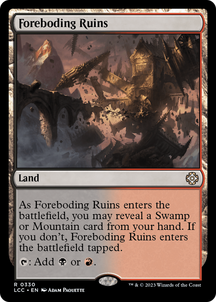 Foreboding Ruins [The Lost Caverns of Ixalan Commander] | D20 Games