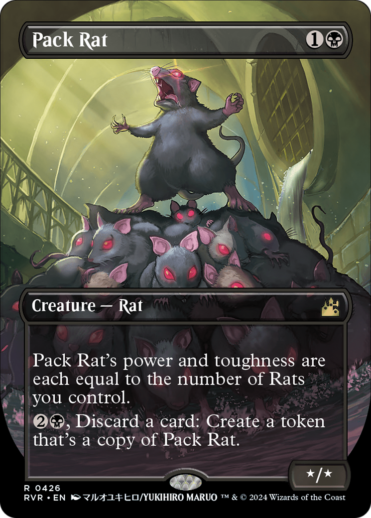 Pack Rat (Anime Borderless) [Ravnica Remastered] | D20 Games