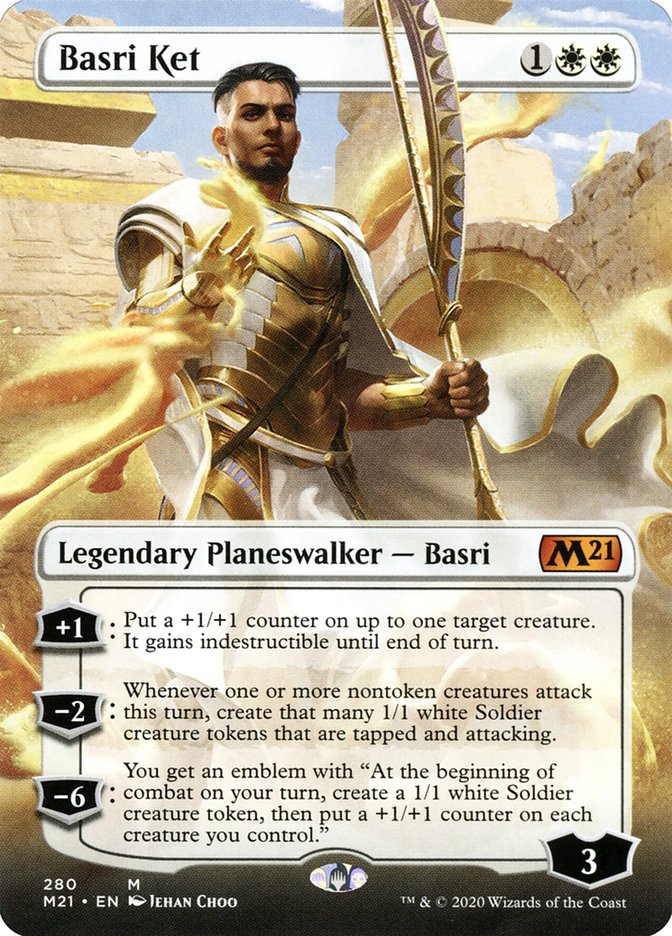 Basri Ket (Borderless) [Core Set 2021] | D20 Games