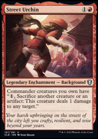 Street Urchin [Commander Legends: Battle for Baldur's Gate] | D20 Games