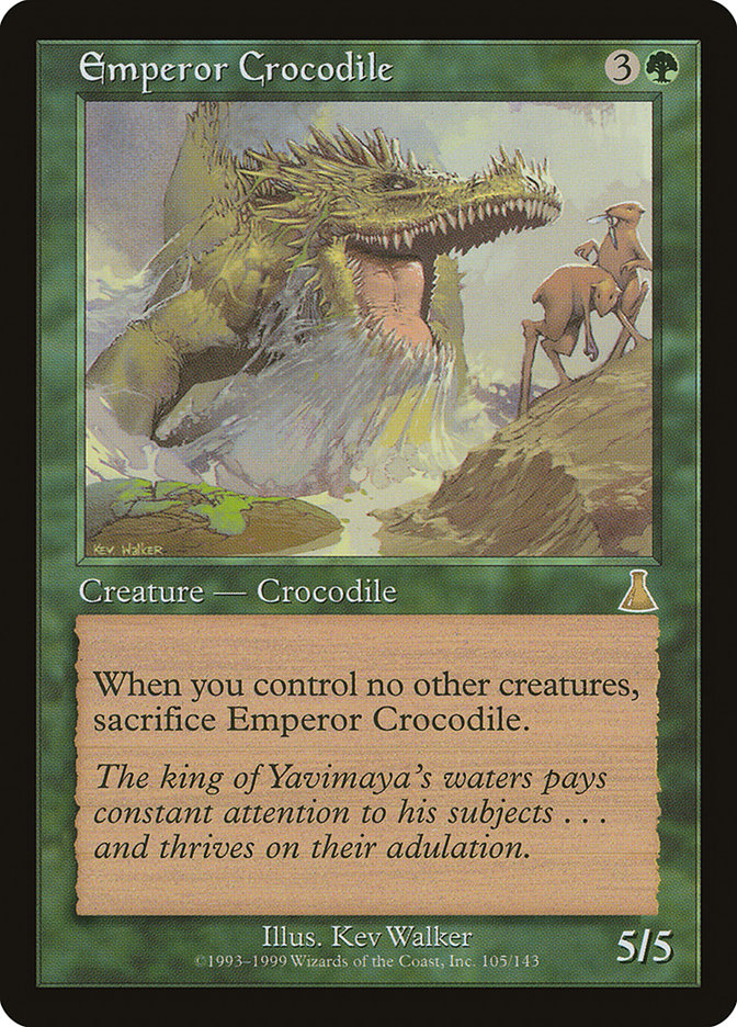 Emperor Crocodile [Urza's Destiny] | D20 Games